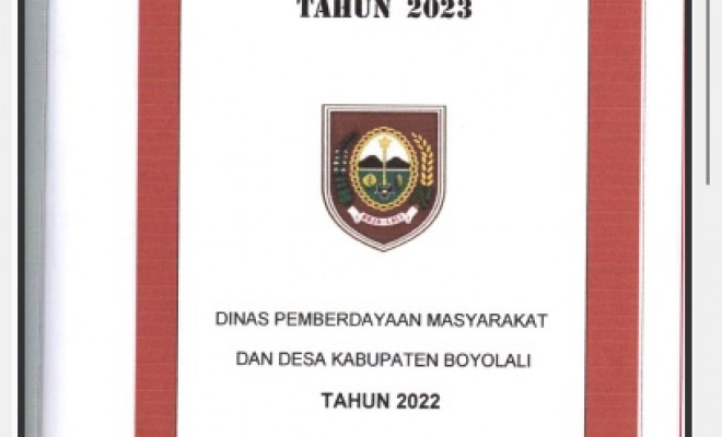 Rencana Kinerja Tahunan (RKT) DISPERMASDES 2023